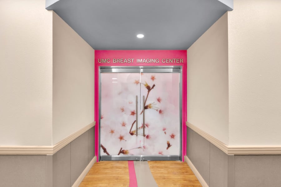 UMC Breast Imaging Center Doorway